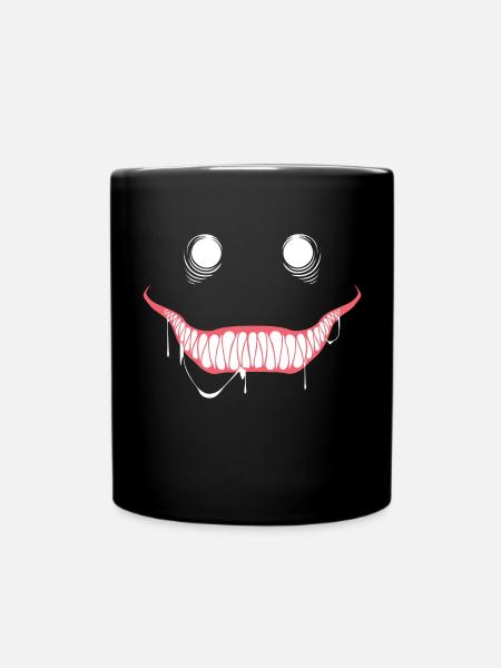 Monster Dämon - Tasse einfarbig - Schwarz