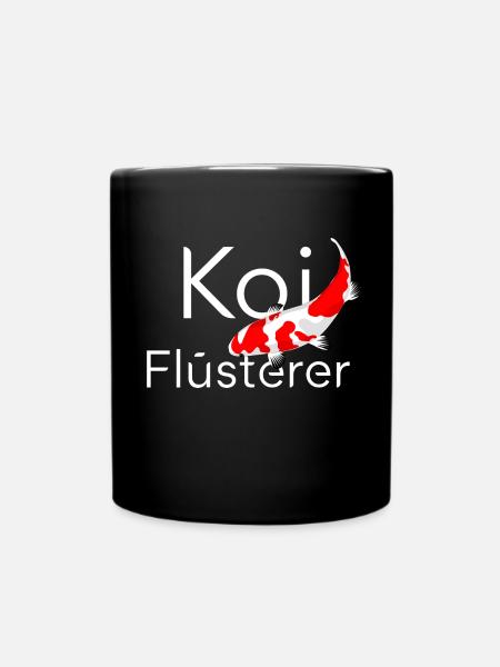 Koi whisperer - Full Colour Mug - black