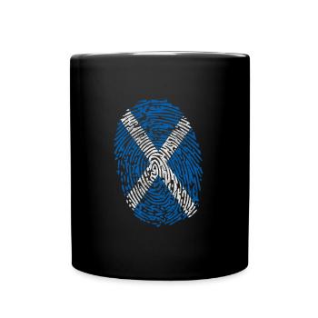 Scotland Whiskey Haggis Glasgow gift - Full Colour Mug - black - Front