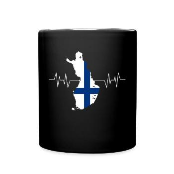 Finland - Full Colour Mug - black - Front