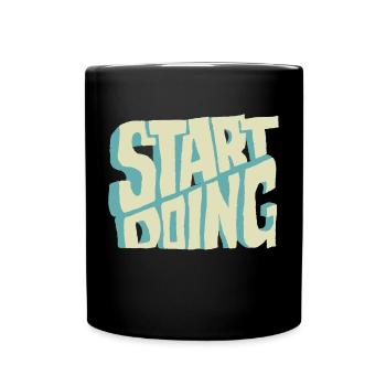 Start Doing - Full Colour Mug - black - Front
