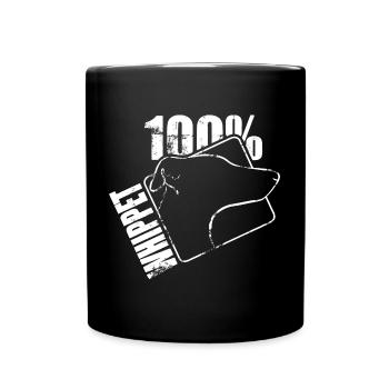 WHIPPET 100 WILSIGNS - Full Colour Mug - black - Front