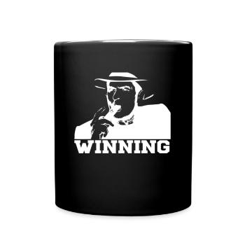 Winning - Full Colour Mug - black - Front