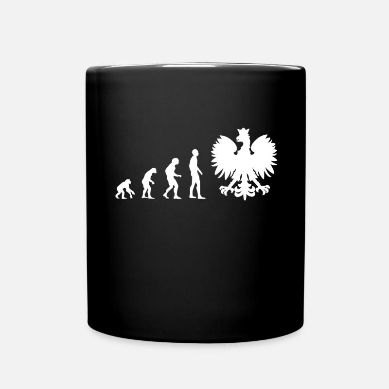 Pologne Polska I Love Evolution - Mug uni - noir