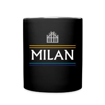 Milan / Milan - Mug uni - noir - Devant