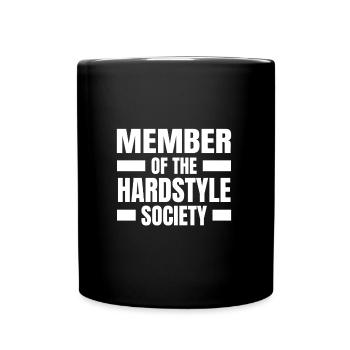Member of Hardstyle Society Hardstyle Merchandise - Tasse einfarbig - Schwarz - Vorne
