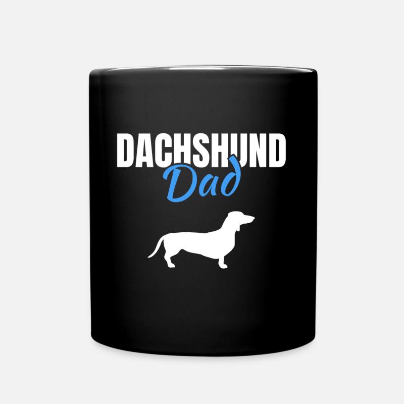 Dachshund - Tasse einfarbig - Schwarz