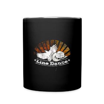 linedance - Tasse einfarbig - Schwarz - Vorne