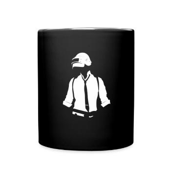 PUBG Player - The Logo - Full Colour Mug - black - Front