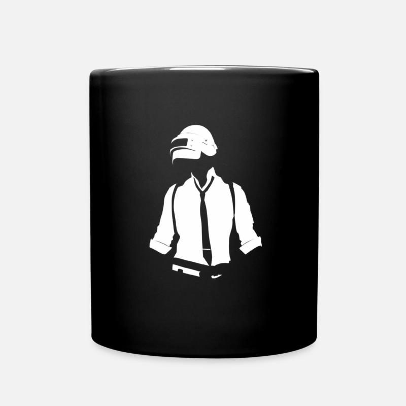 PUBG Spieler - Das Logo - Tasse einfarbig - Schwarz