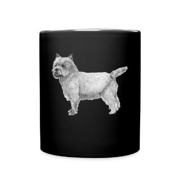 Cairn Terrier - Full Colour Mug - black - Front