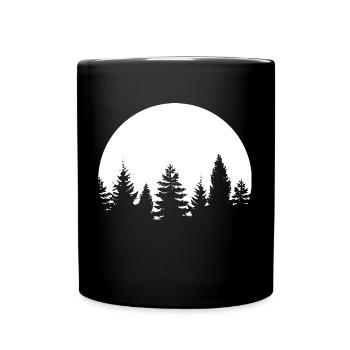 forest - Full Colour Mug - black - Front