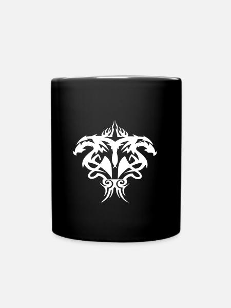Tribal Tatouage , Symbole celtique, chemise - Mug uni - noir
