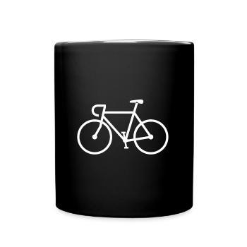 bicycle 2 - Full Colour Mug - black - Front