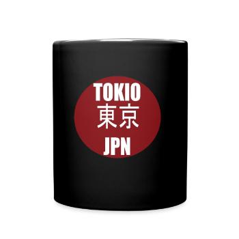 Tokyo Japan Flag Tokyo Style Shirt Japanese - Full Colour Mug - black - Front