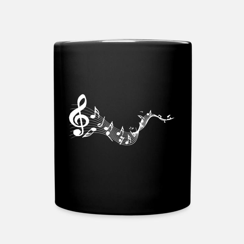 musique - Mug uni - noir