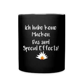 T-shirt disant drôle Drôle comme cadeau - Mug uni - noir - Devant