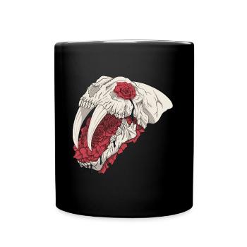 Death By Beauty - Saber Tooth - Mug uni - noir - Devant