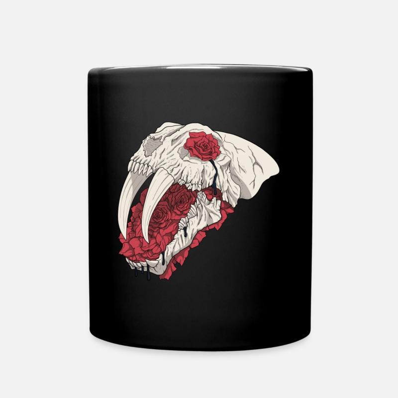 Death By Beauty - Saber Tooth - Tasse einfarbig - Schwarz