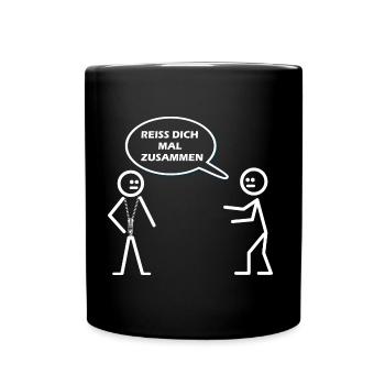 Passer du temps ensemble - Mug uni - noir - Devant