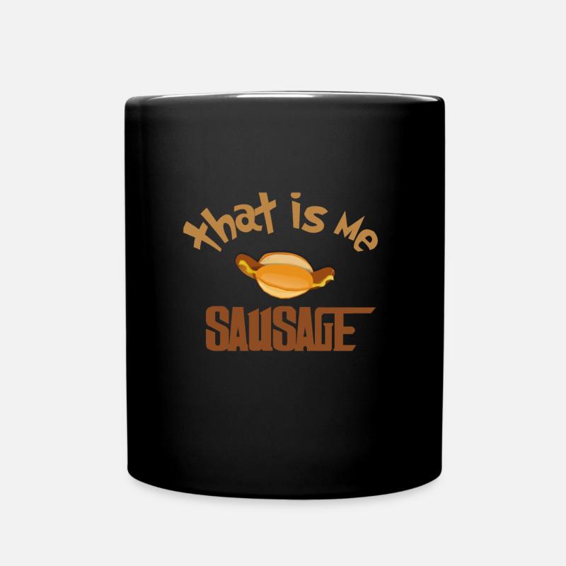 c'est moi la saucisse - Mug uni - noir