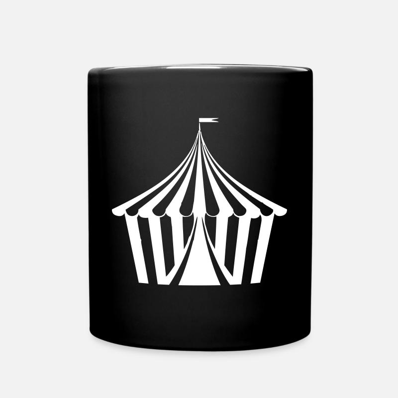 Tente de cirque - Mug uni - noir