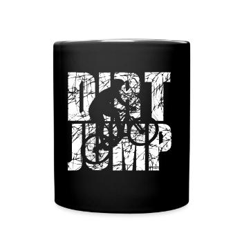 Dirt Jump - Full Colour Mug - black - Front