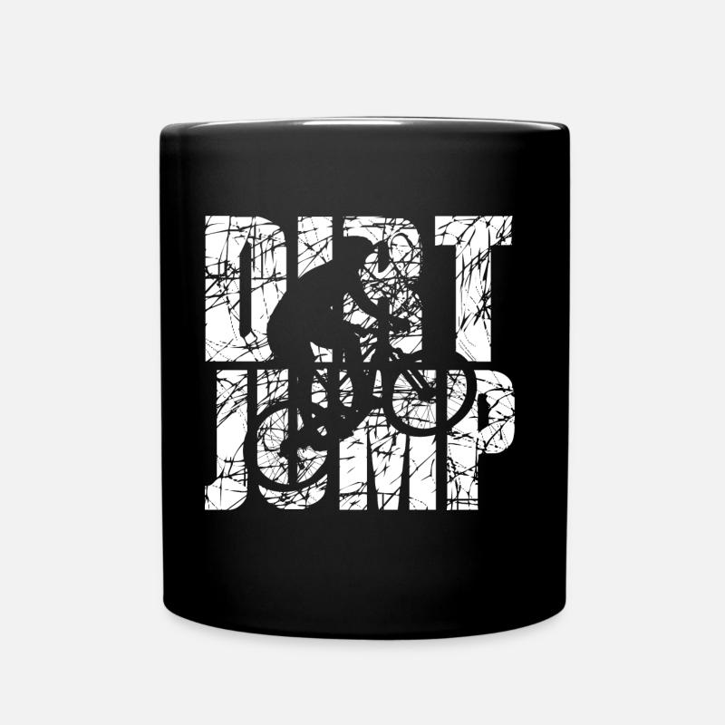 Dirt Jump - Full Colour Mug - black