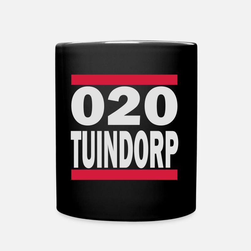 Garden Village - Tasse einfarbig - Schwarz