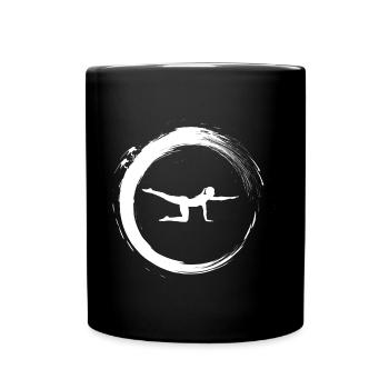 Pilates - Full Colour Mug - black - Front