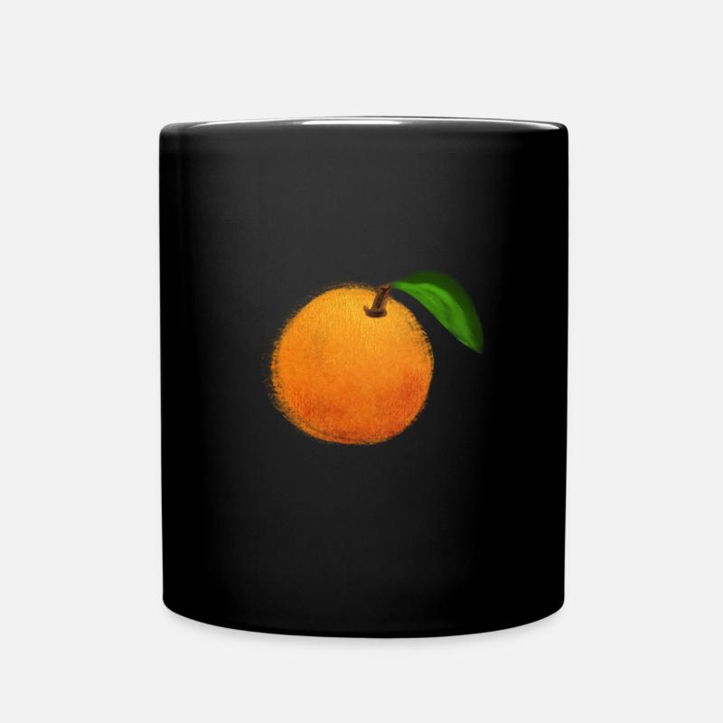 ORANGE - Tasse einfarbig - Schwarz