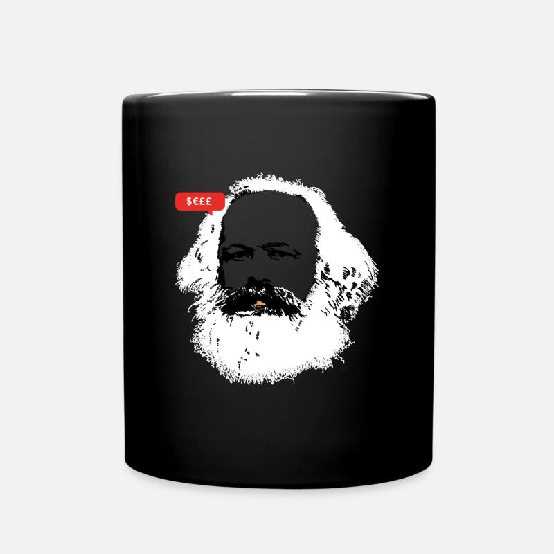 Karl Marx - Full Colour Mug - black