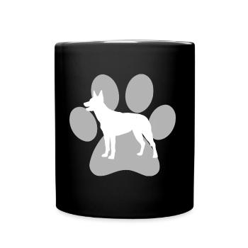 Australian Kelpie - Full Colour Mug - black - Front