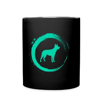 Australian Kelpie - Full Colour Mug - black - Front