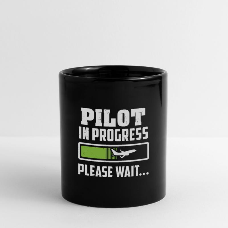 Future Pilot - Loading - Please Wait - Gift Full Colour Mug