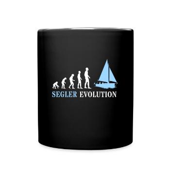 Sailing Evolution Sailor Evolution - Full Colour Mug - black - Front