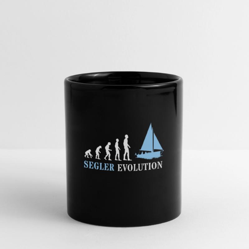 Evolution de la voile Evolution du marin Mug uni
