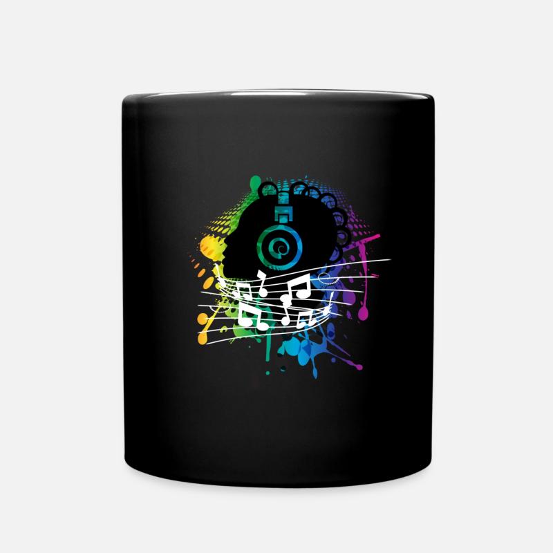 Face Zik - Mug uni - noir