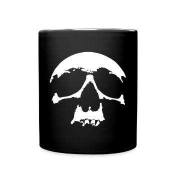 scull - Full Colour Mug - black - Front