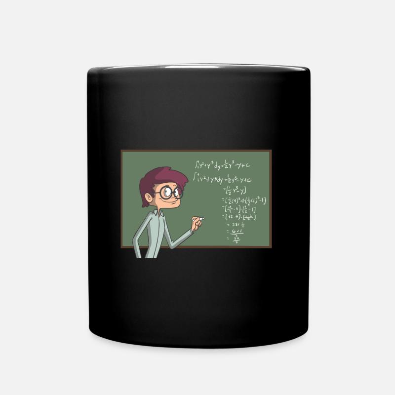 Math teacher - Full Colour Mug - black