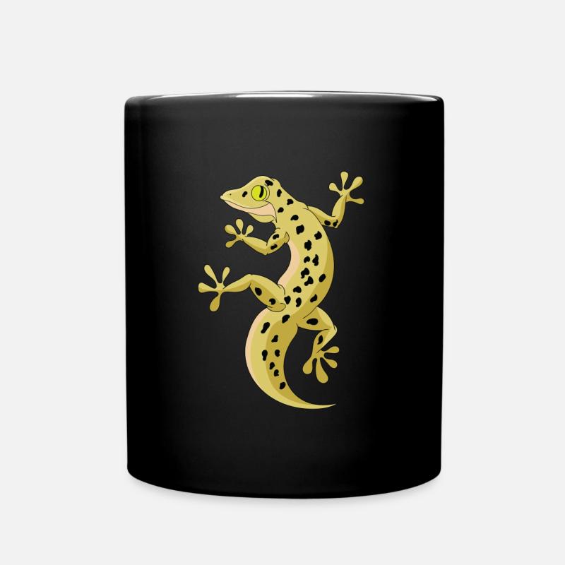 Gecko - Full Colour Mug - black