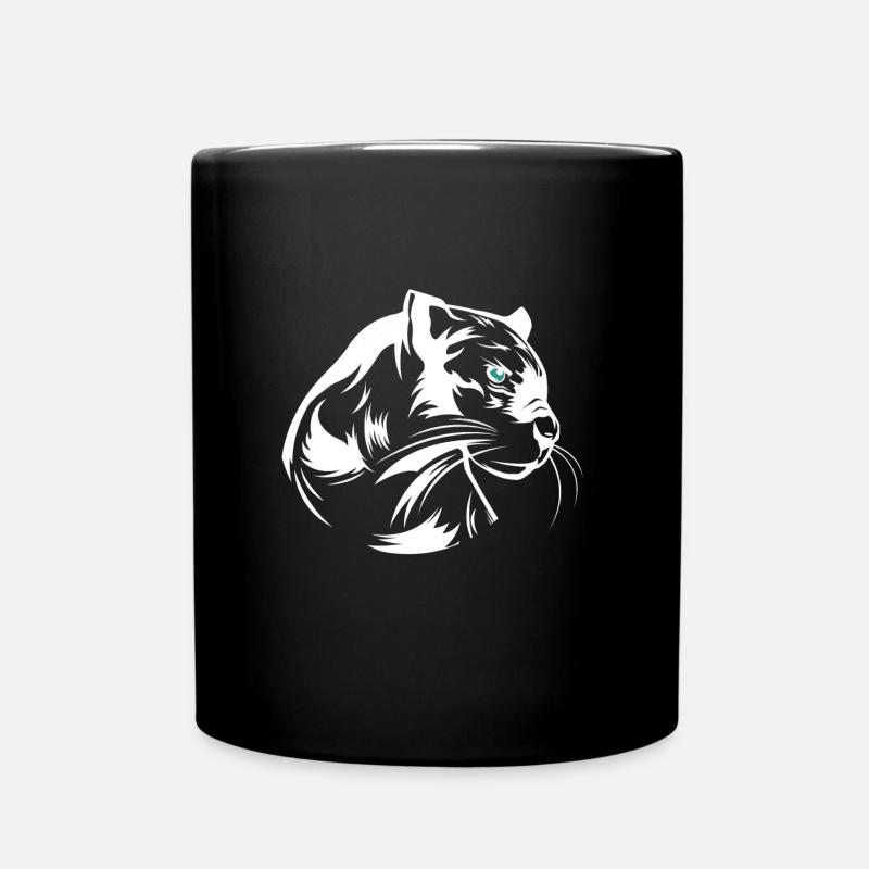 Panthères - Mug uni - noir