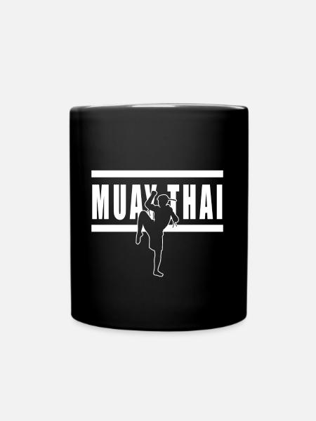 Muay Thai - Mug uni - noir