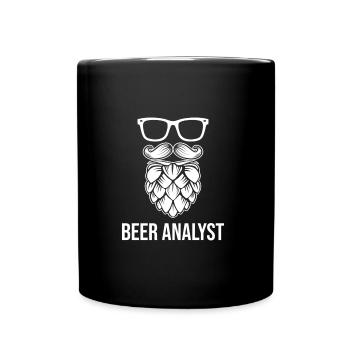 Beer Analyst - Full Colour Mug - black - Front