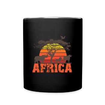 Africa - Full Colour Mug - black - Front