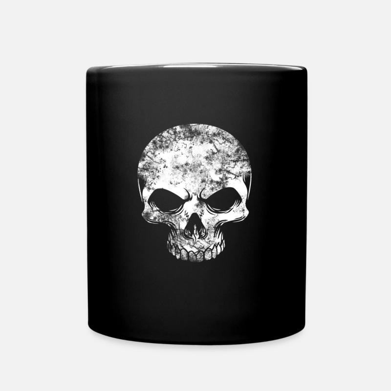 cranio - Tazza monocolore - nero