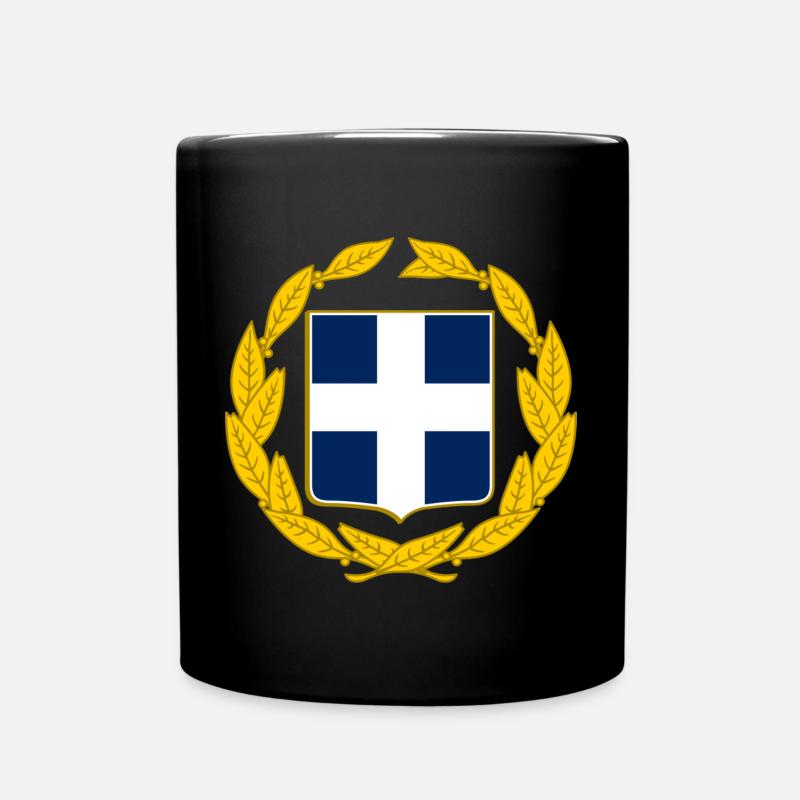 Greek emblem - Mug uni - noir