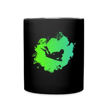 Bodyboarder - Full Colour Mug - black - Front