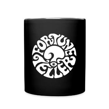 FORTUNE TELLER sixties Wahrsager*in psychedelic 60 - Tasse einfarbig - Schwarz - Vorne
