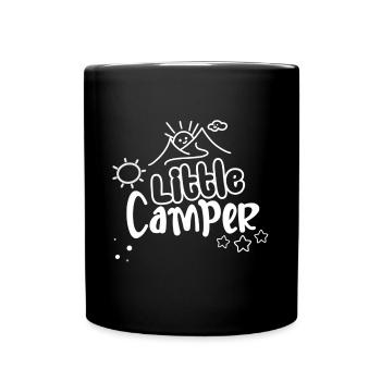 Little camper - Full Colour Mug - black - Front
